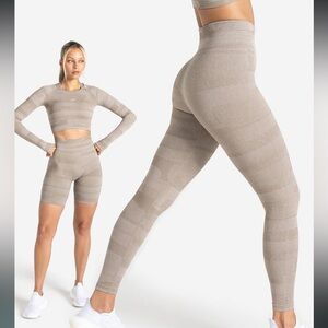 Pursue Fitness Boost Seamless Leggings - Neutral